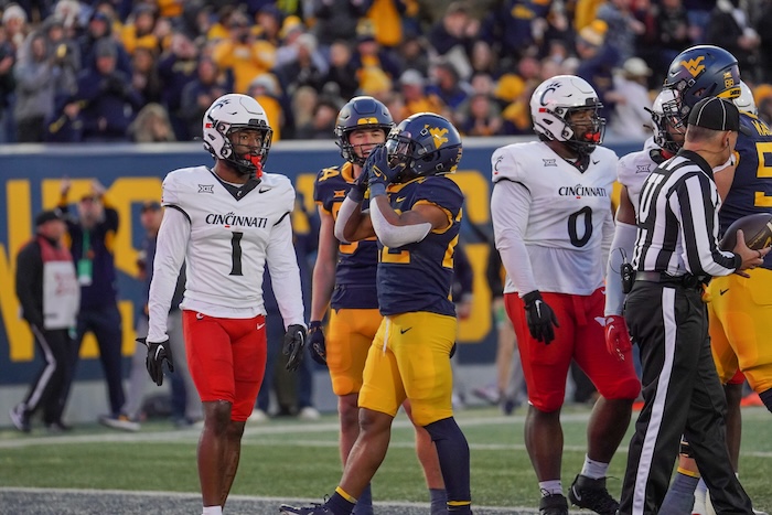 Jahiem White against Cincinnati