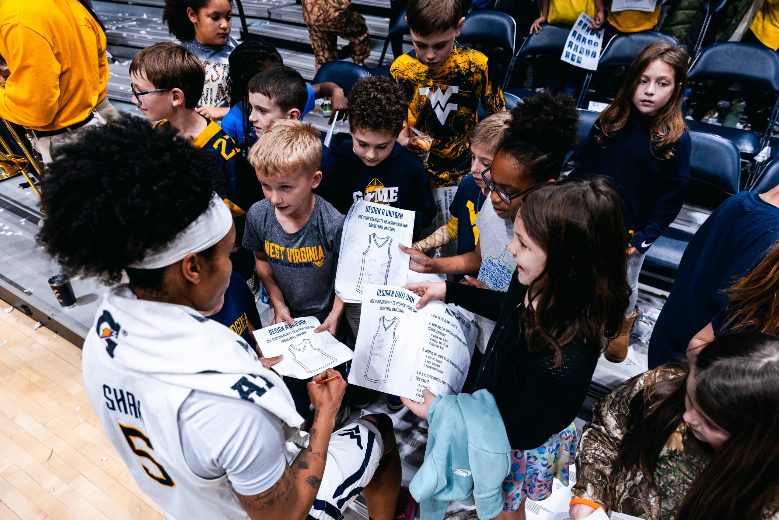 WVU Women's Basketball Education Day