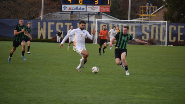 WVU Soccer Marcus Caldera