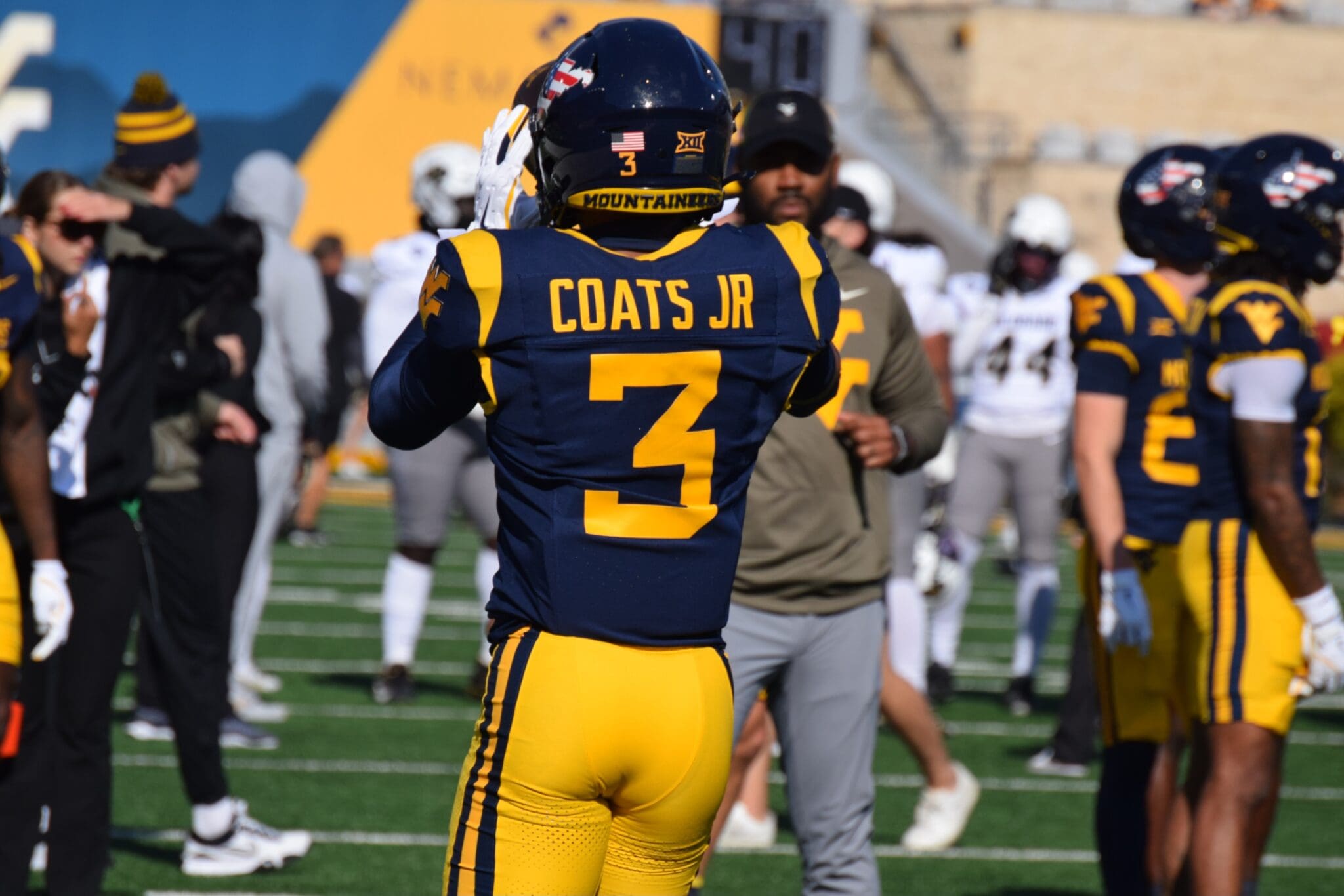 WVU Football DB Michael Coats Jr.