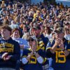 WVU Football fans clapping