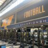 WVU Football Weight Room
