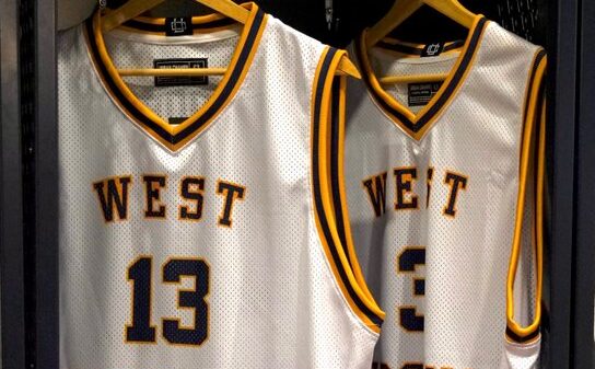 WVU Basketball Throwback jersey