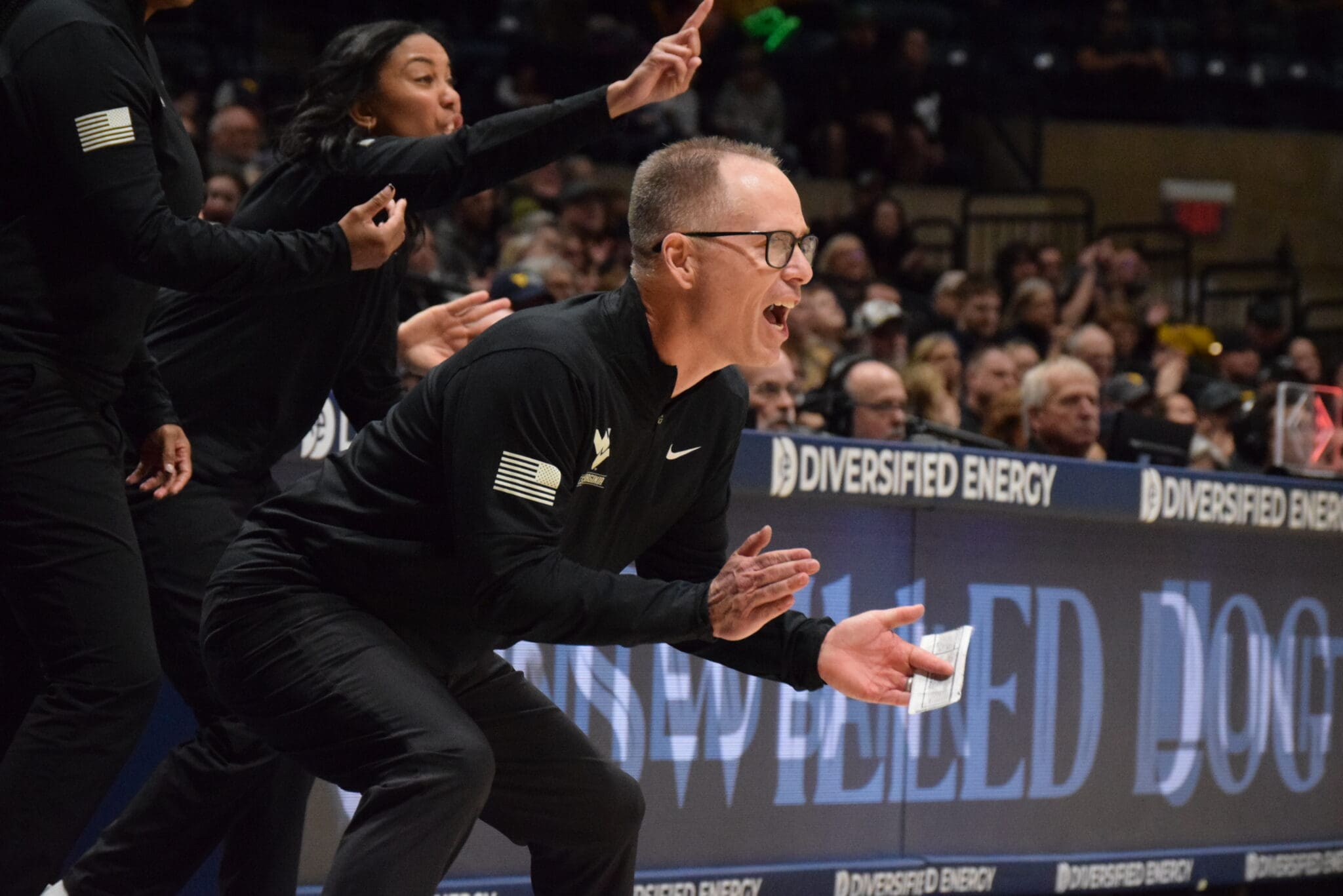 WVU Women's Basketball HC Mark Kellogg