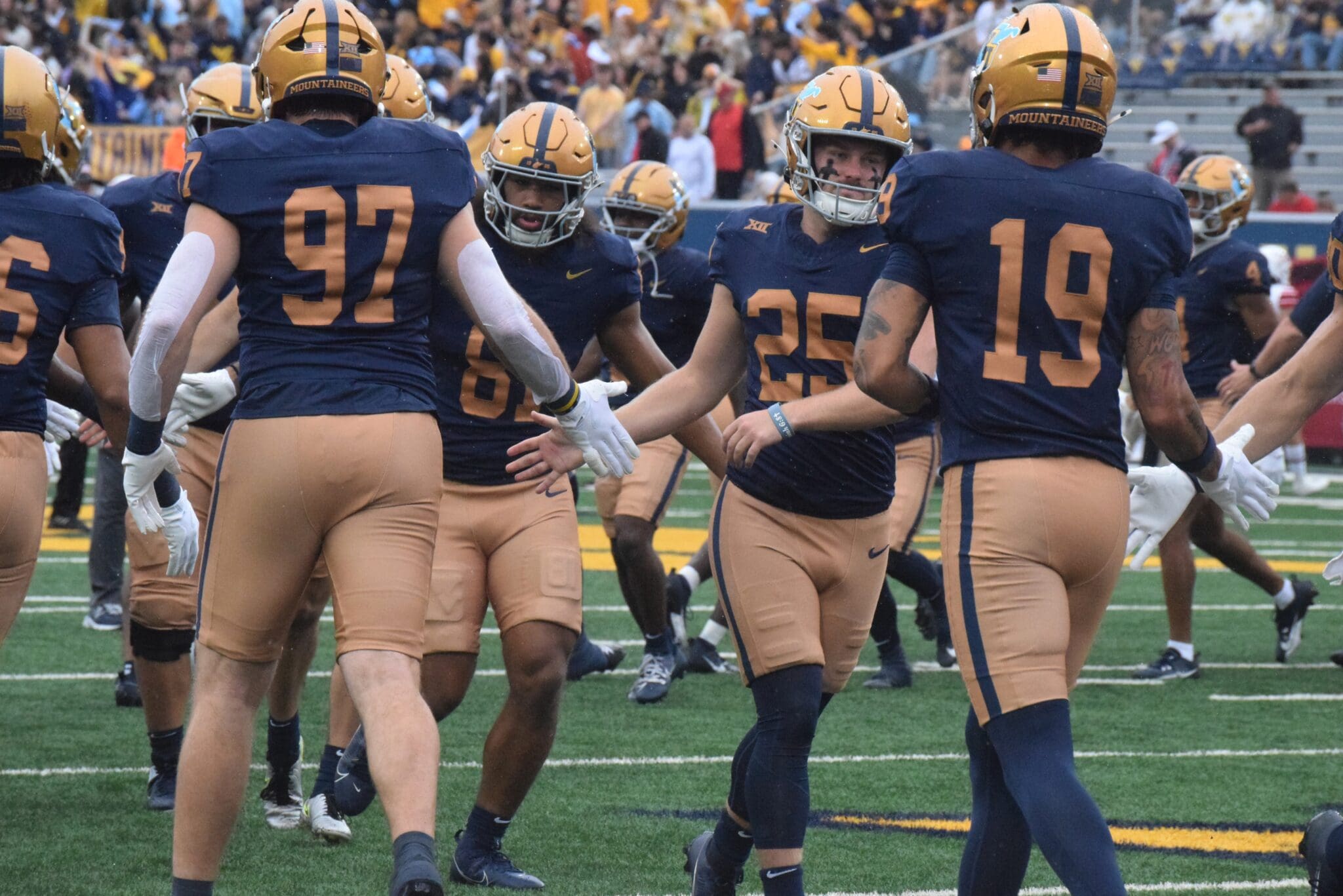 WVU Football 1965 throwback uniform