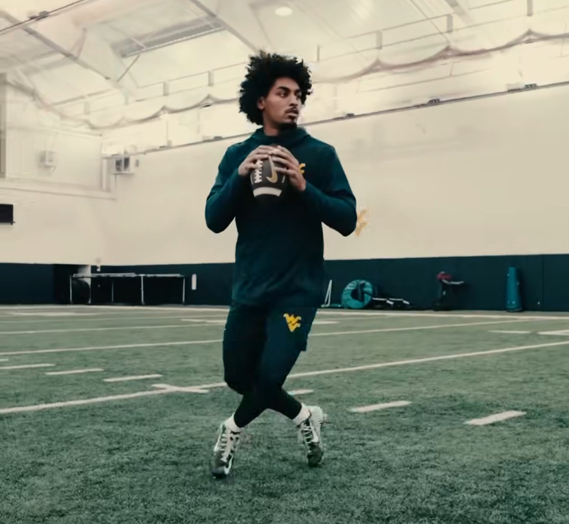 WVU Football QB Michael Hawkins