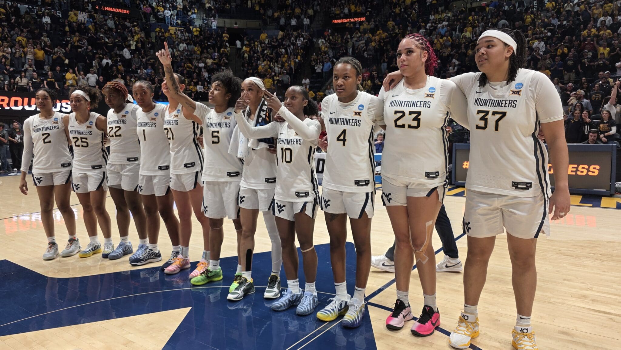 WVU Women's Basketball After NCAA Tournament Win