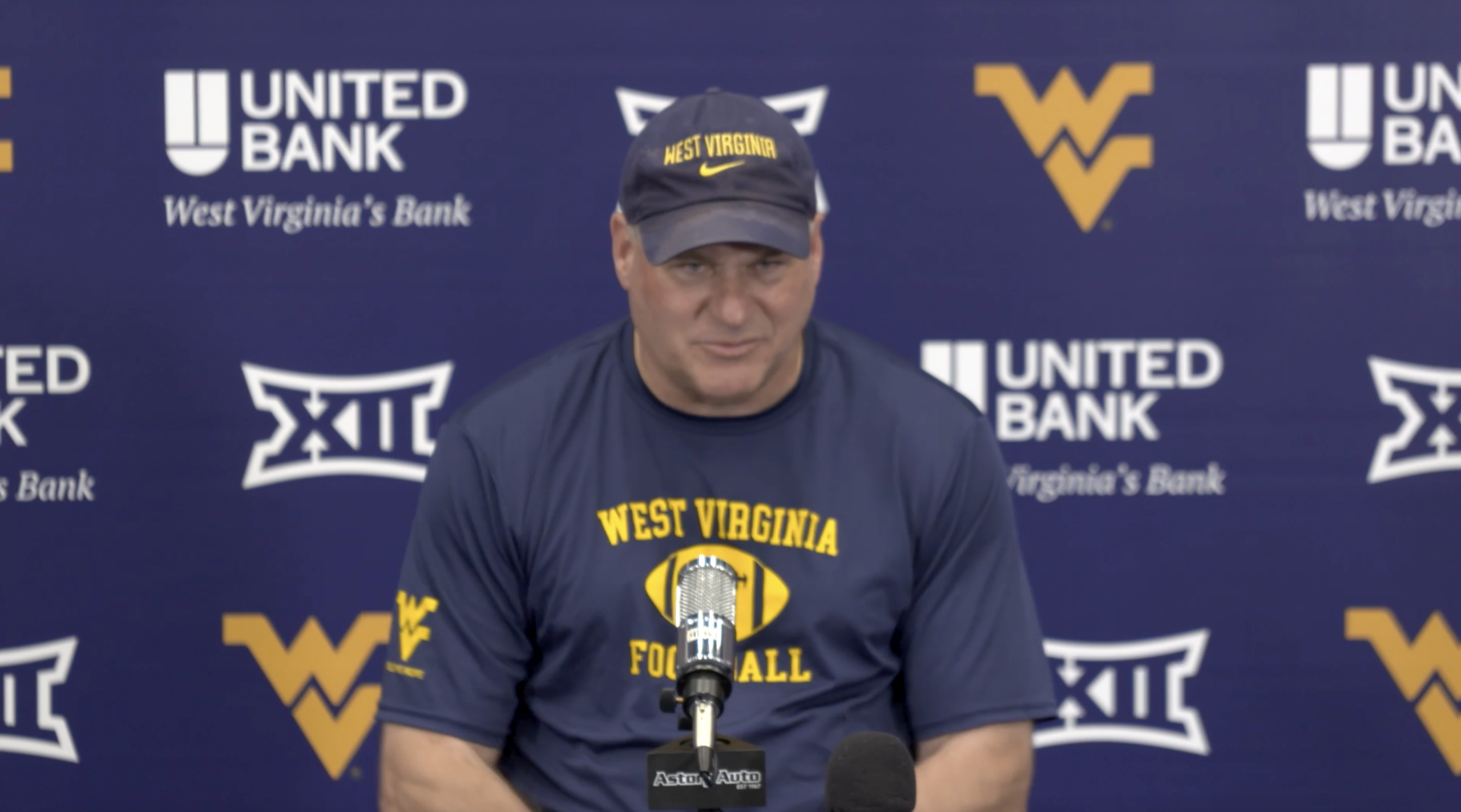 WVU Football HC Rich Rodriguez press conference