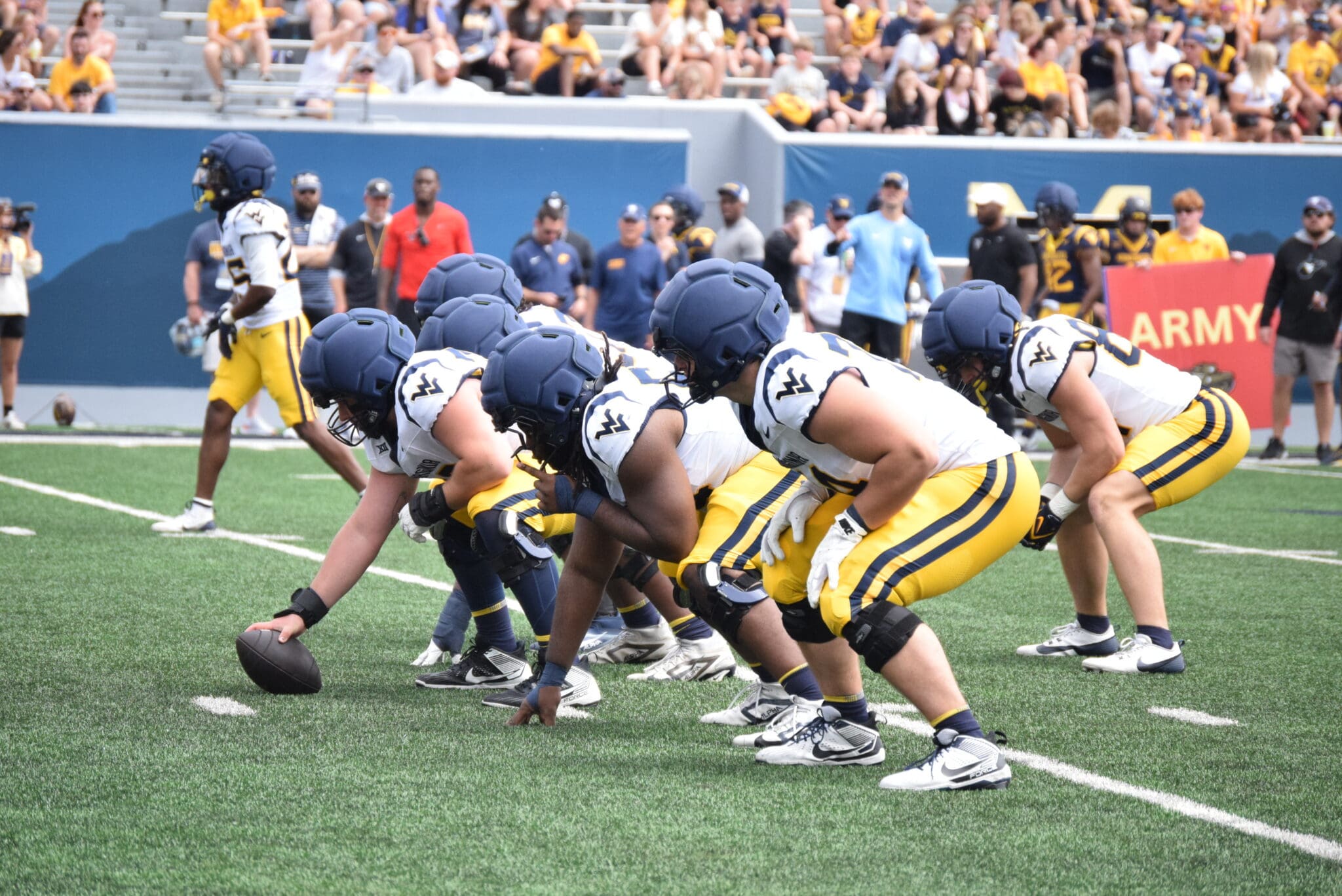 WVU Football Offensive Line