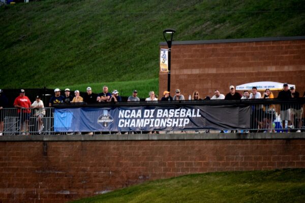 WVU Baseball fans at Morgantown Regional