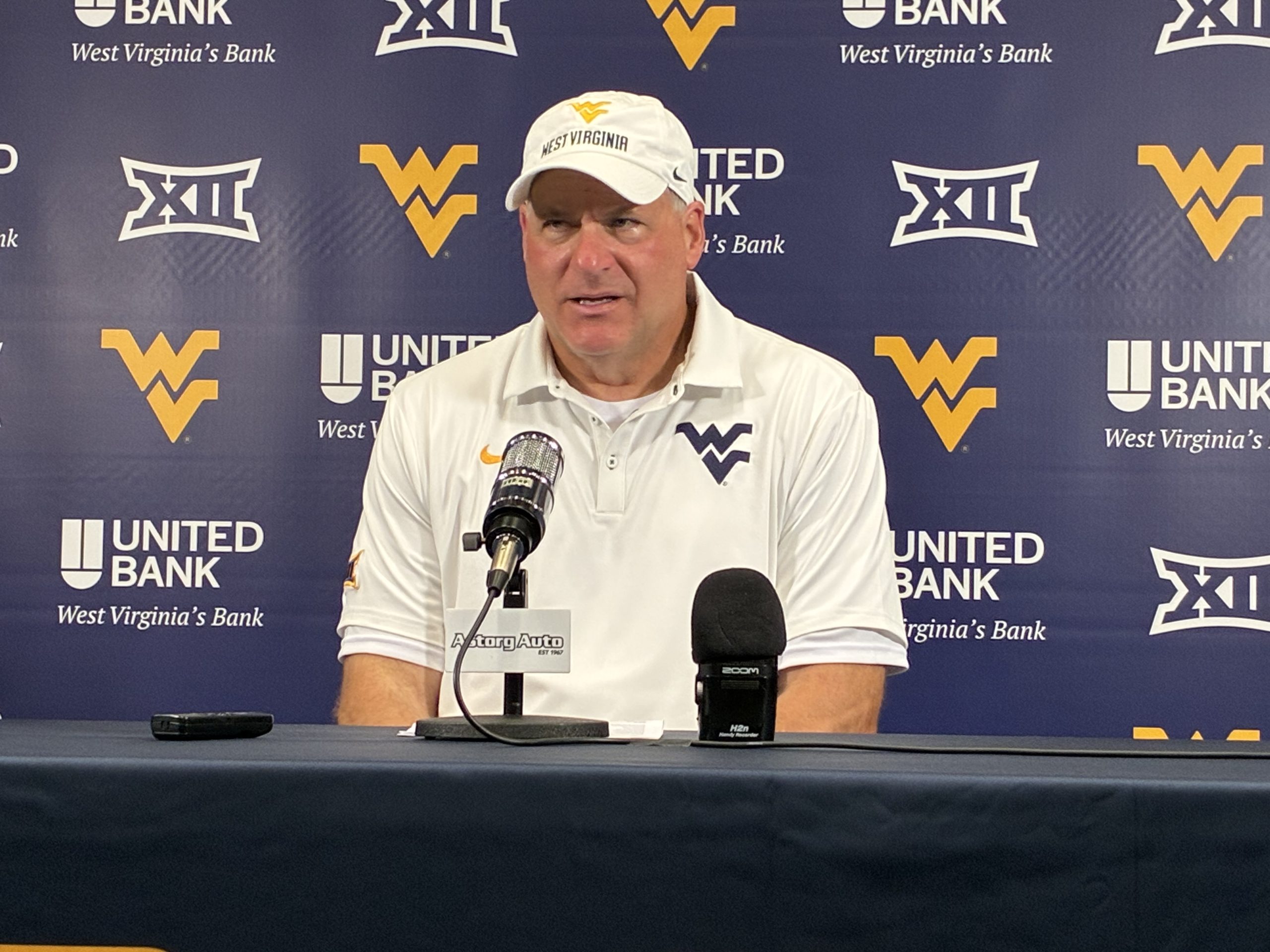 WVU Football HC Rich Rodriguez