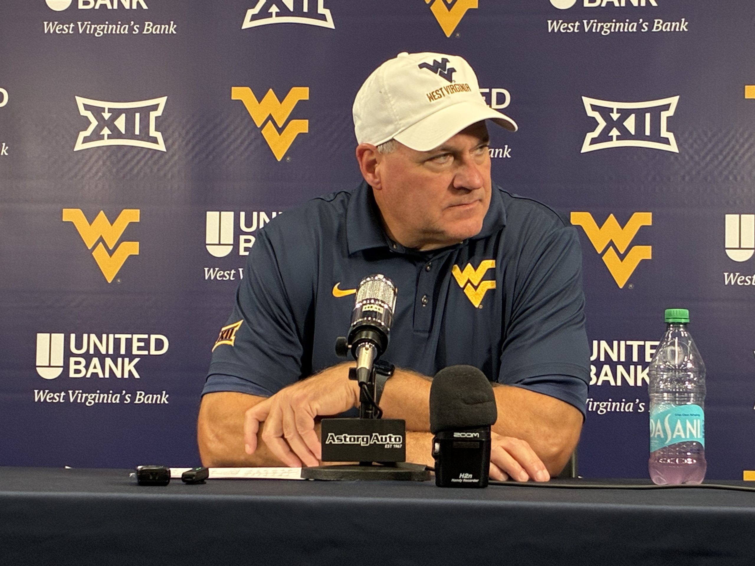 WVU Football HC Rich Rodriguez