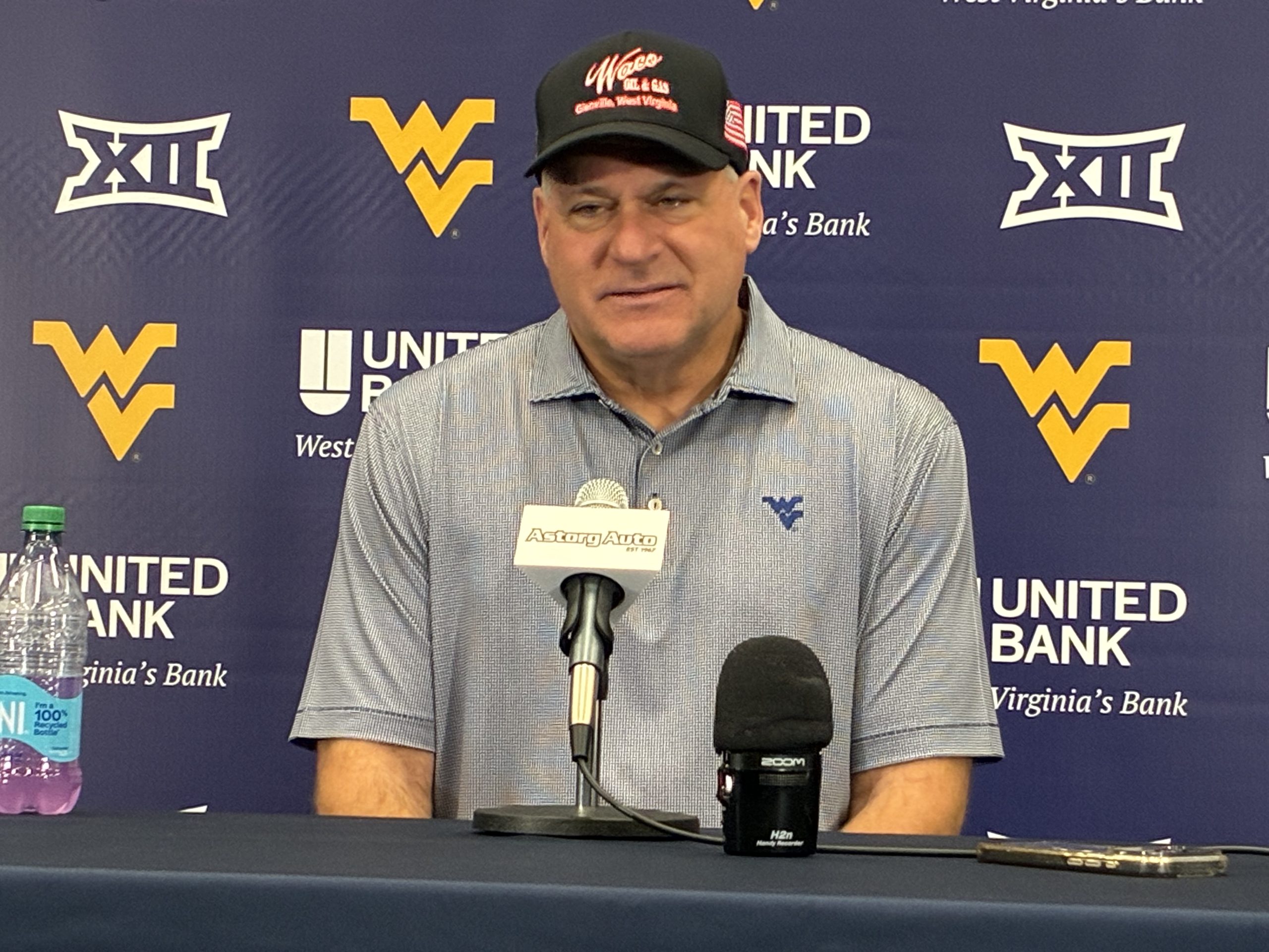 WVU Football HC Rich Rodriguez