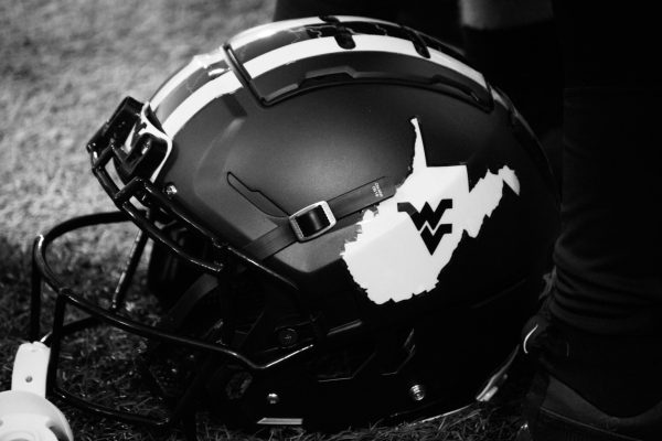 WVU Football Coal Rush Helmet